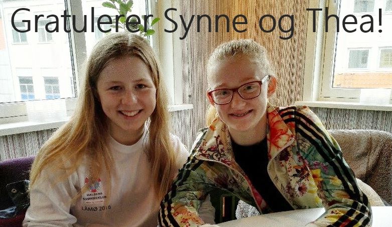 Synne og Thea 2 ÅM 2016